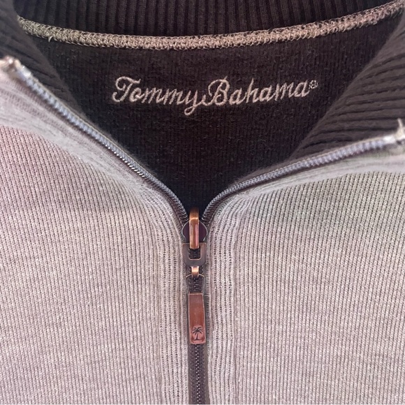 Tommy Bahama Men’s Mock Neck Sweater Extra Large Relax Quarter Zip Casual - Picture 8 of 11